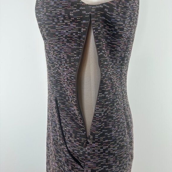 M.M. LaFleur V-Neck Cap Sleeve Felisa Dress Multicolor Womens Size 8 - Picture 9 of 16